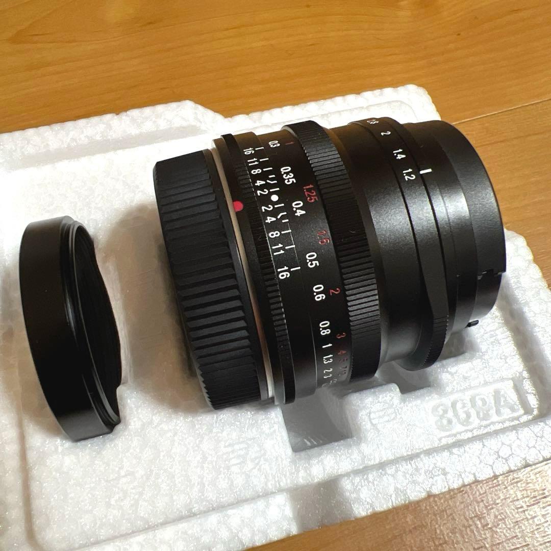 美品　Voigtlander Nokton 35mm f1.2 Xマウント