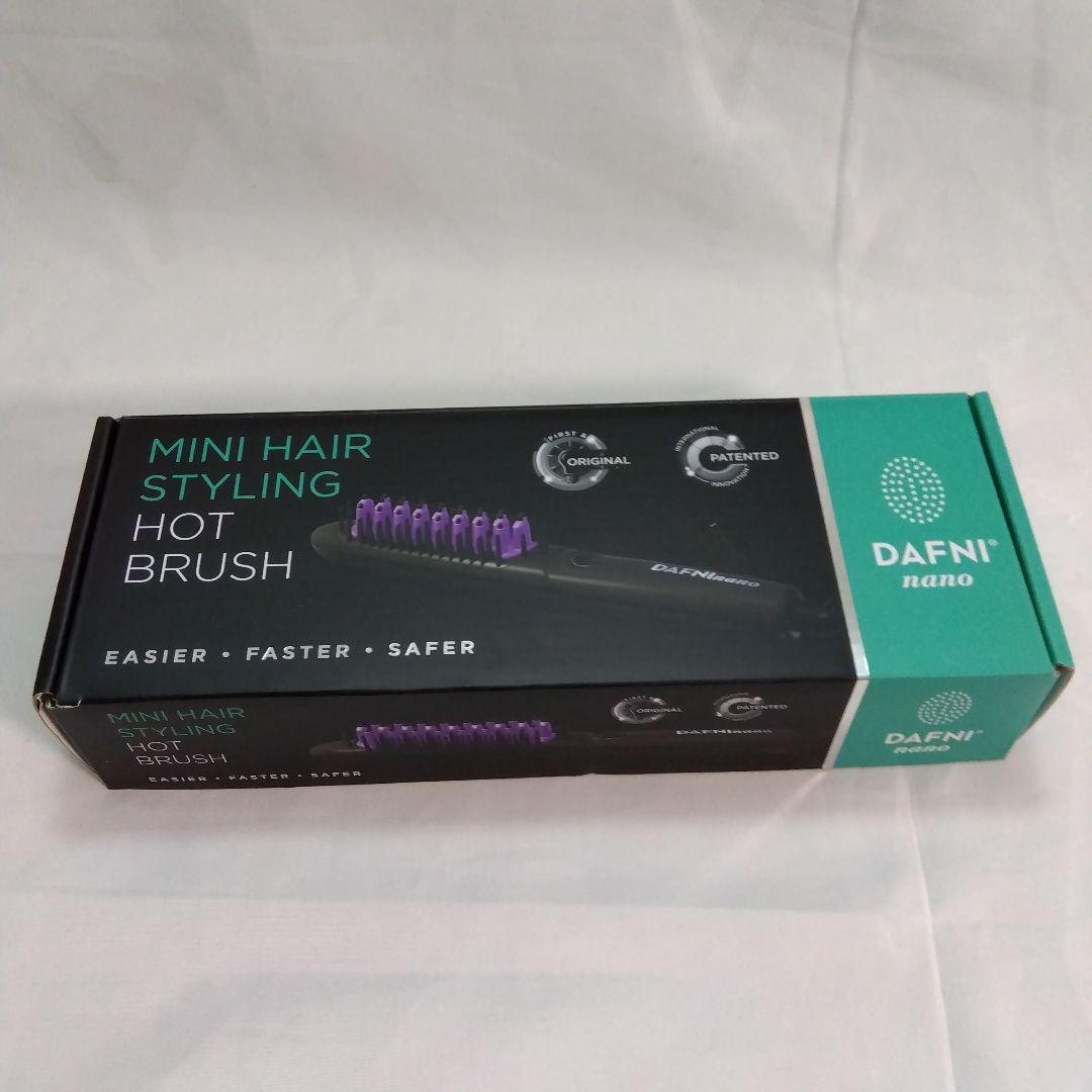 展示未使用品★ヤーマン ヒートブラシ DAFNI nano DH16N パープル