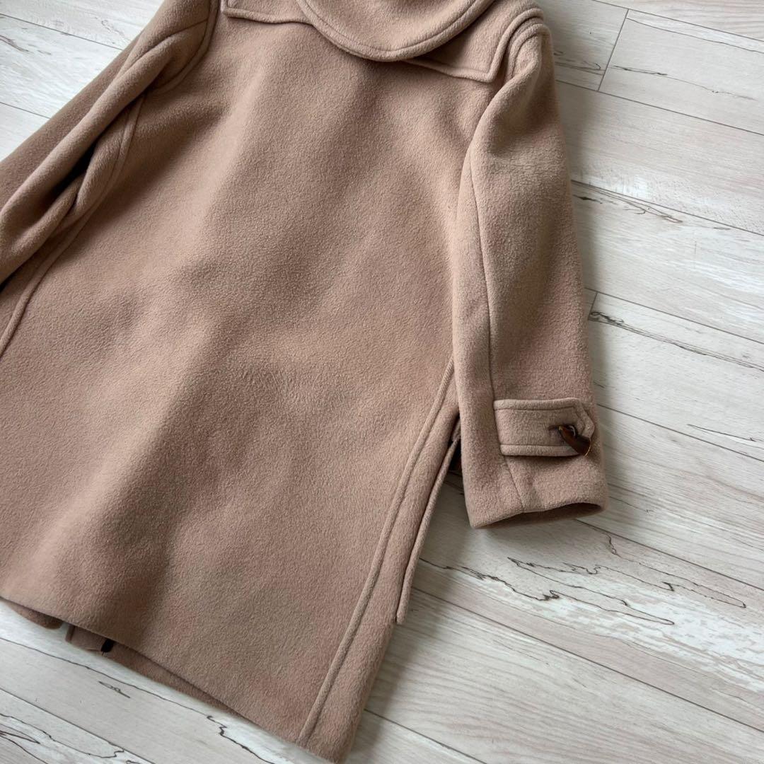 バーバリーロンドン　ノバチェック ロングダッフルコート　英国製　ダブルフェイス