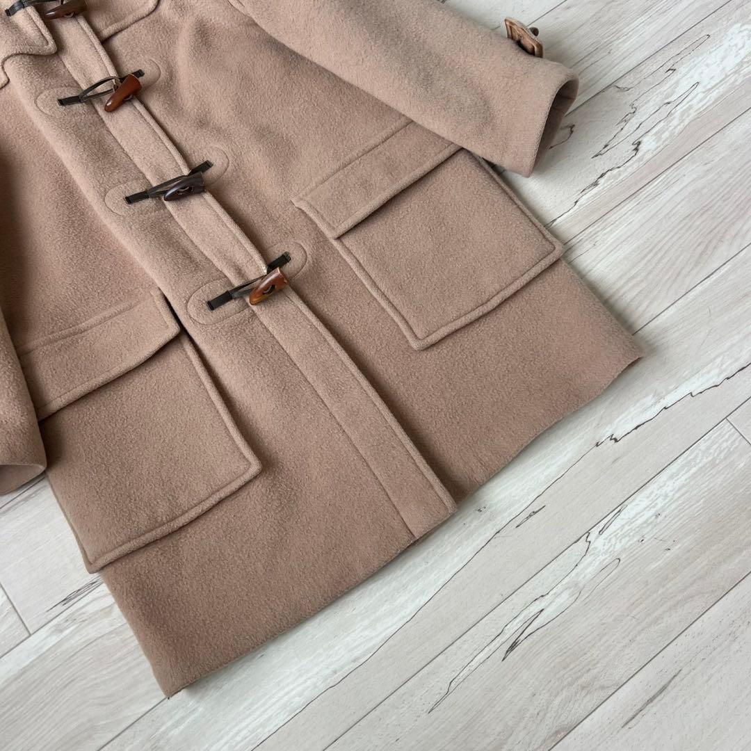 バーバリーロンドン　ノバチェック ロングダッフルコート　英国製　ダブルフェイス