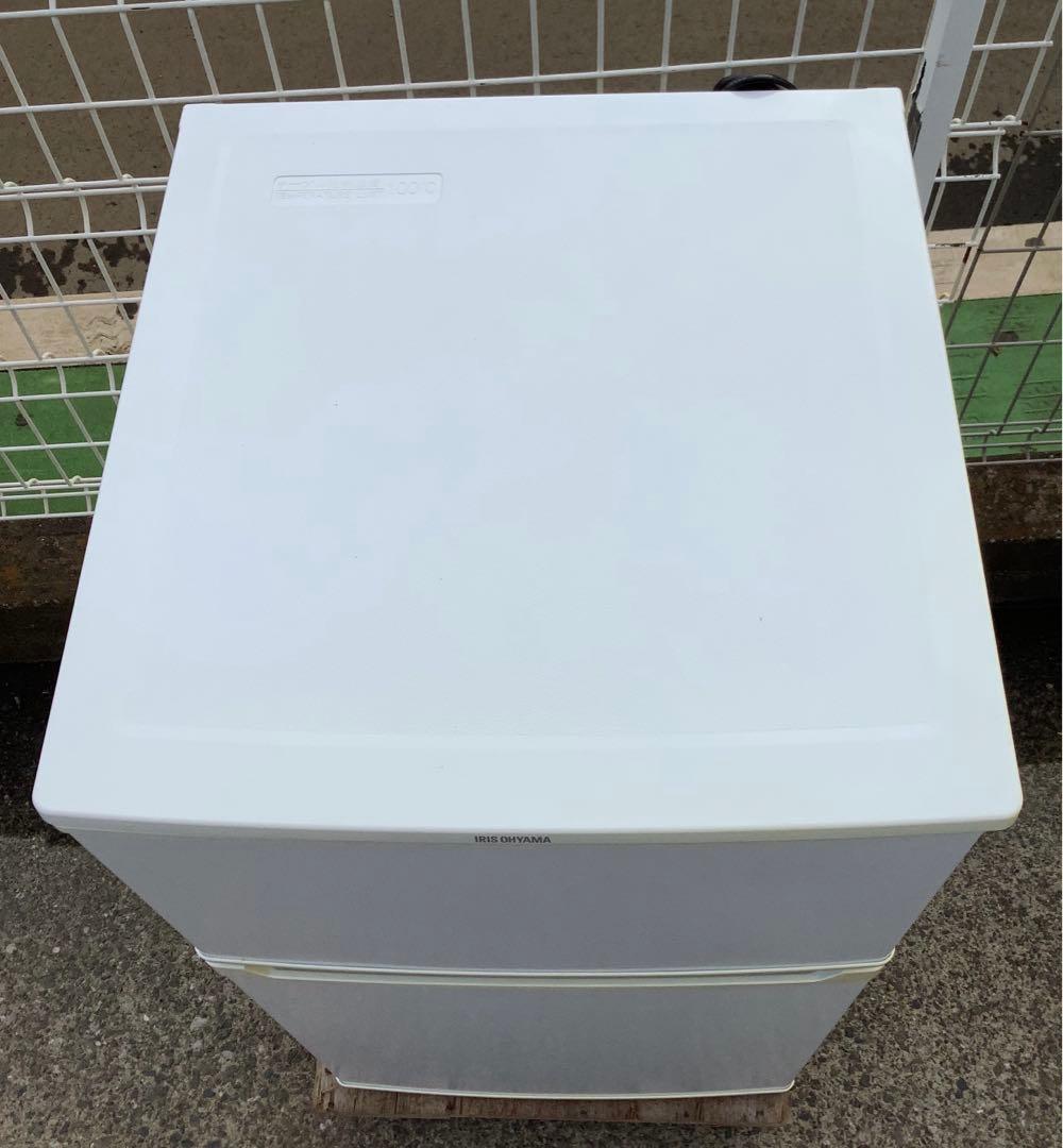 Mahe オーヤマ 2ドア冷蔵庫 IRR-A09TW-W 18年製 90L