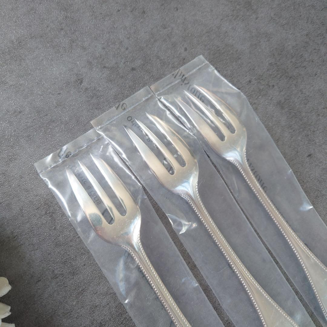 クリストフル パール ケーキフォーク 未開封 3点