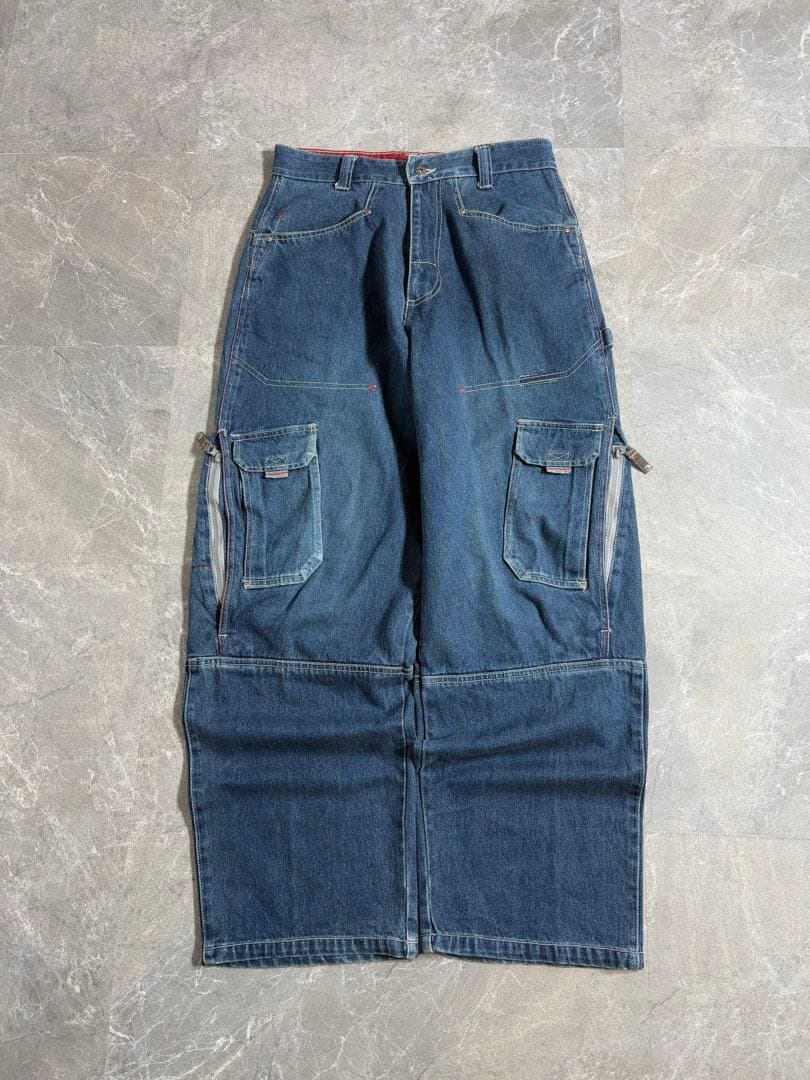 パンツ 00s old buggy cargo pants y2k hiphop