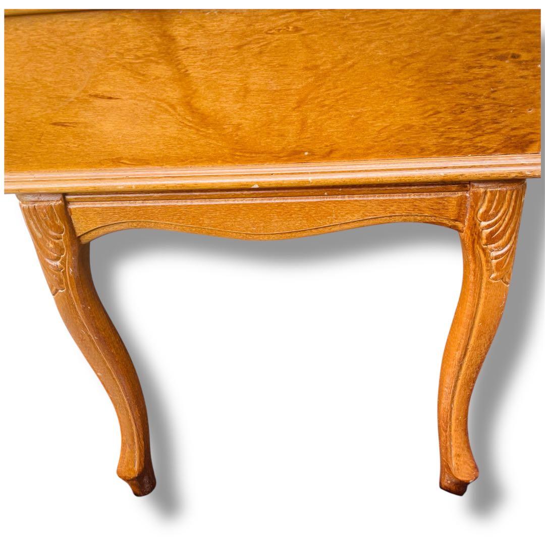 希少色・猫脚✨豪華アンティーク テレフォンベンチ✨ グリーン 英国調 飾り台