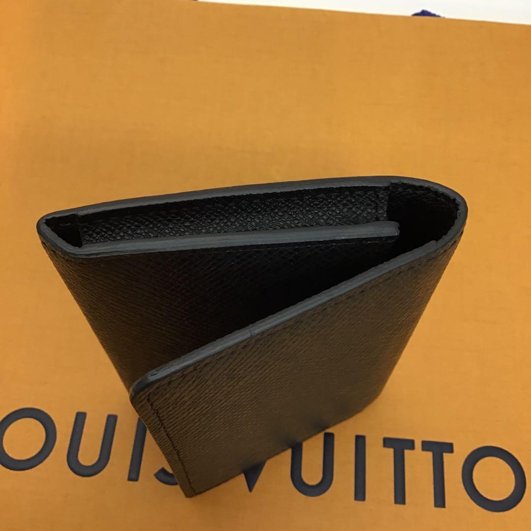 ❣️美品❣️ LOUIS VUITTON タイガ　ブラック名刺入れ　M30922