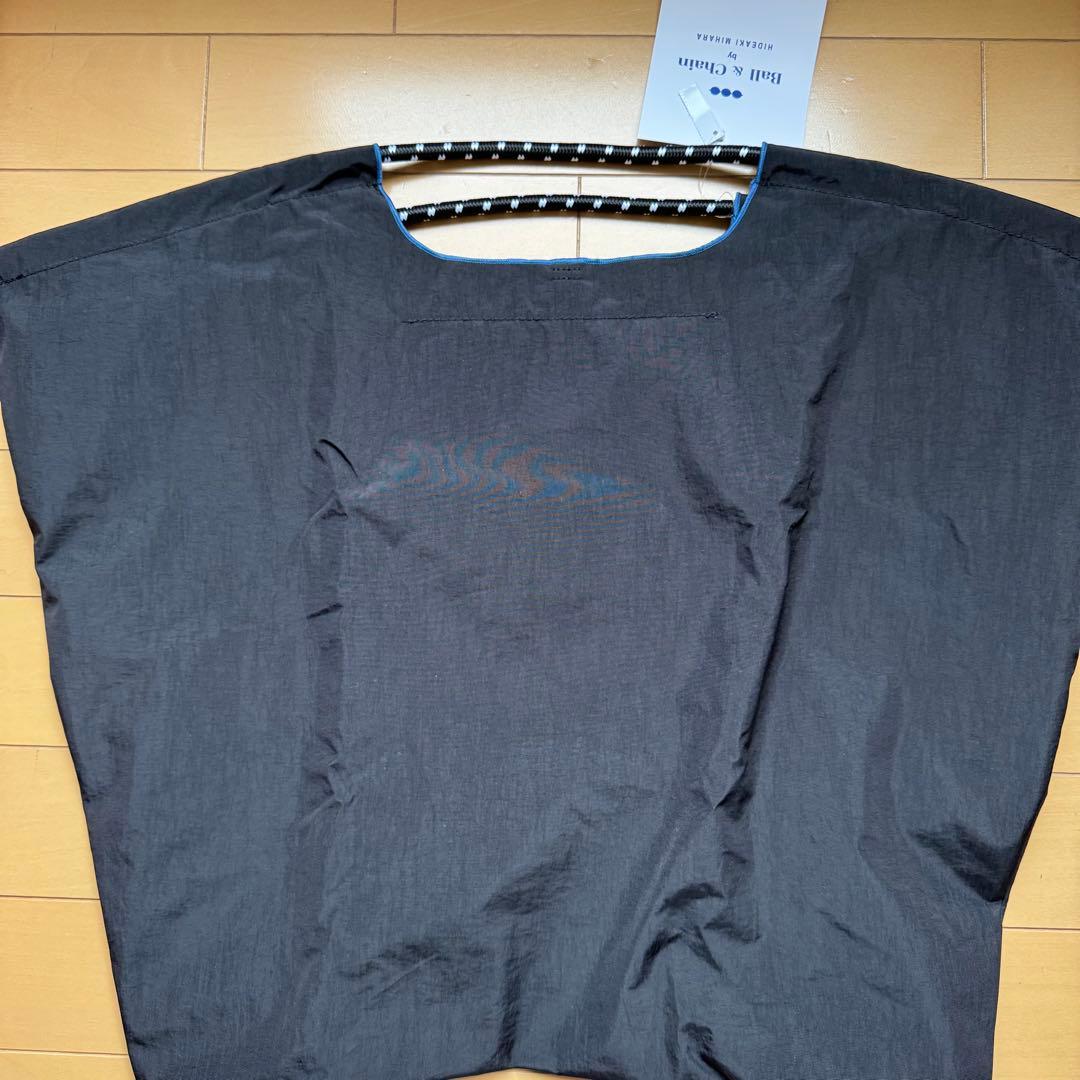 ボール＆チェーンChacott ニューヨーク刺繍エコバッグ Lサイズ ブラック