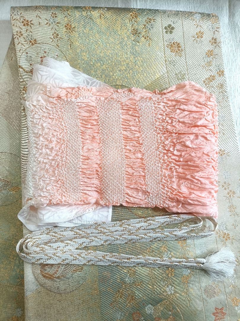 正絹訪問着　フルセット4点　裄68cm卒業式　入学式　宮参り　結婚式