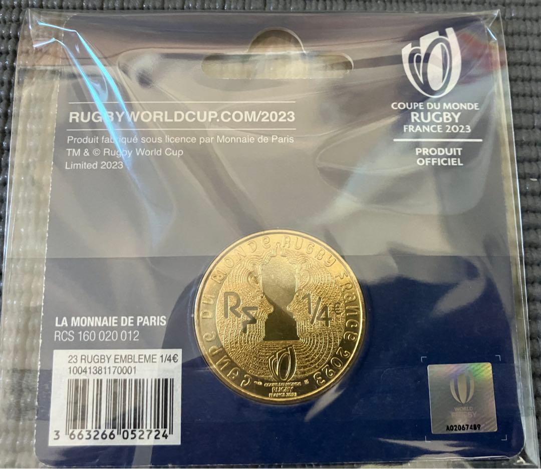 ラグビー ワールドカップ 2023 記念1/4ユーロ貨幣 6枚セット