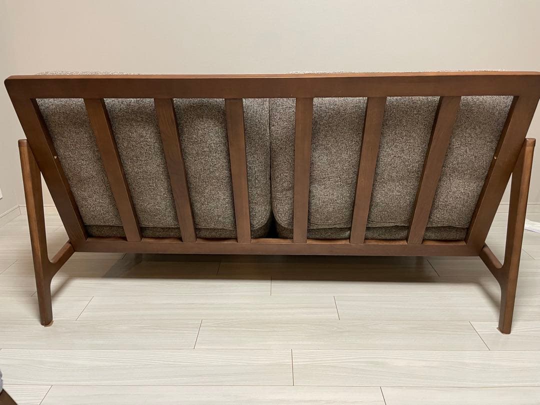 【週末セール】北欧　2.5人掛けファブリックソファ