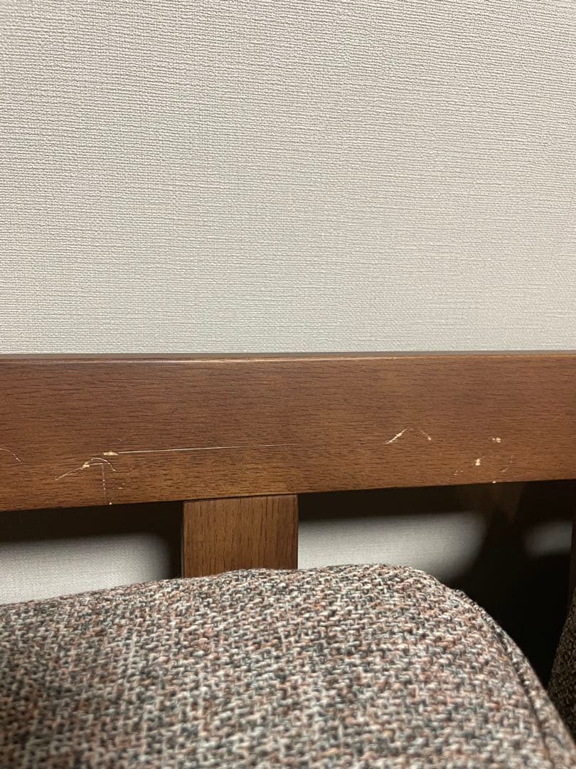 【週末セール】北欧　2.5人掛けファブリックソファ