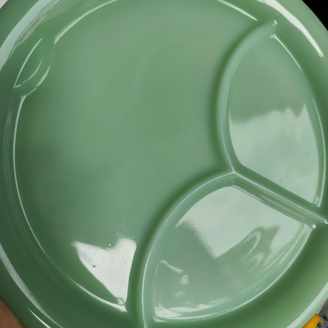 美品　ファイヤーキング　ジェダイ　3コンパートメント　皿　プレート　タブ付　②