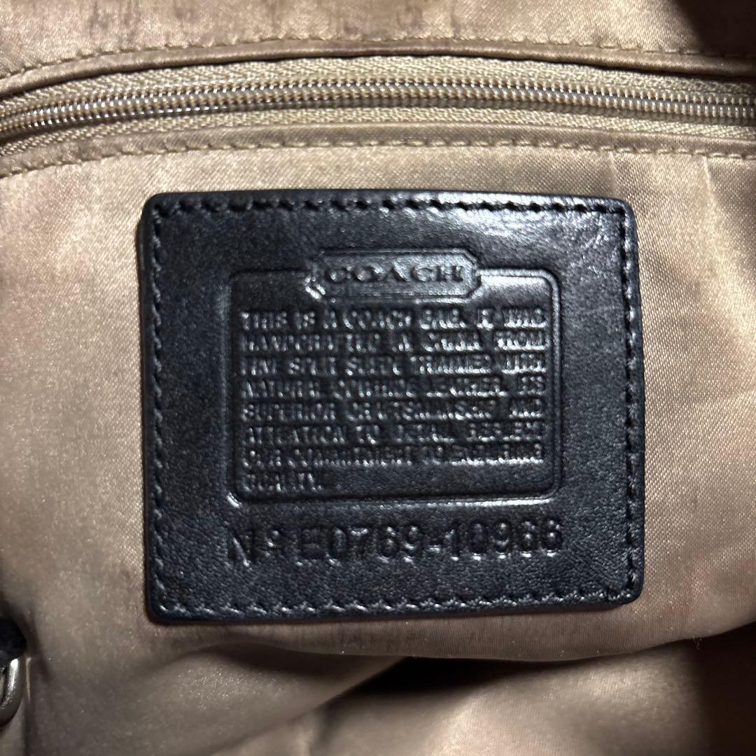 ジ*ン様 COACH バッグ　ヴィンテージ