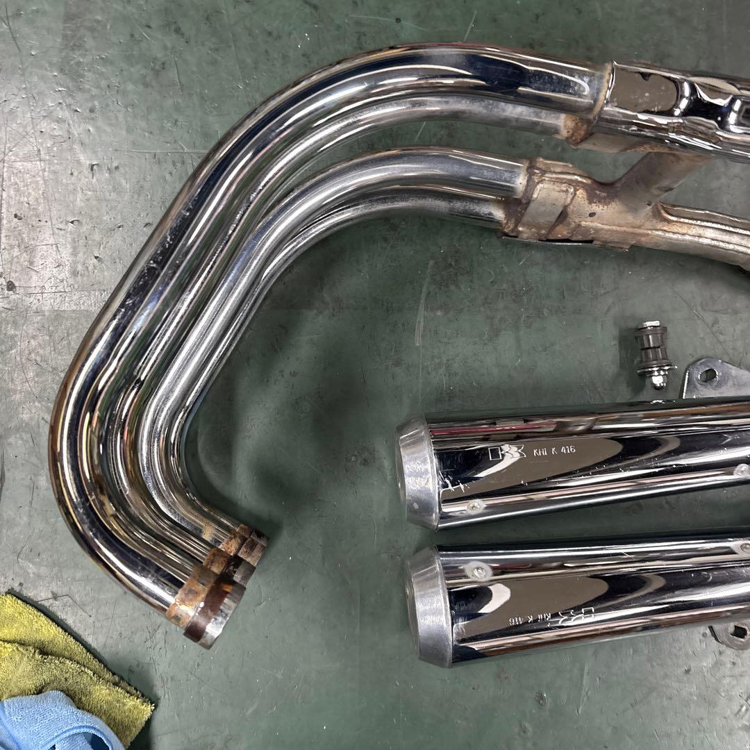 ゼファー750純正マフラー　送料込み匿名配送