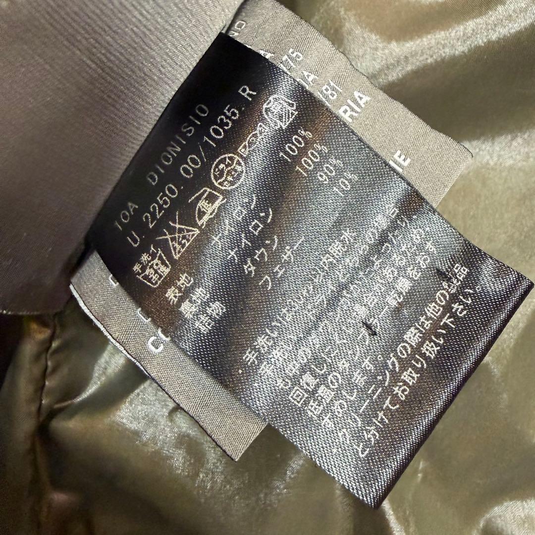 タグ付美品DUVETICAブラック 44 DIONISIOグースダウン