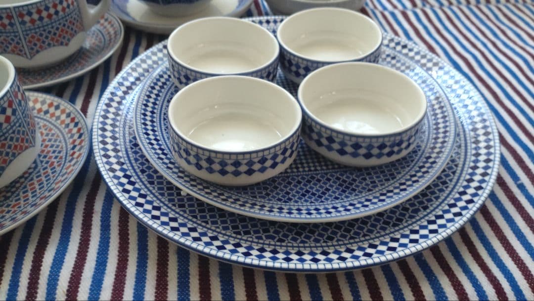 【大特価・廃盤・希少】cosema コセマモロッコ陶器 フルセット