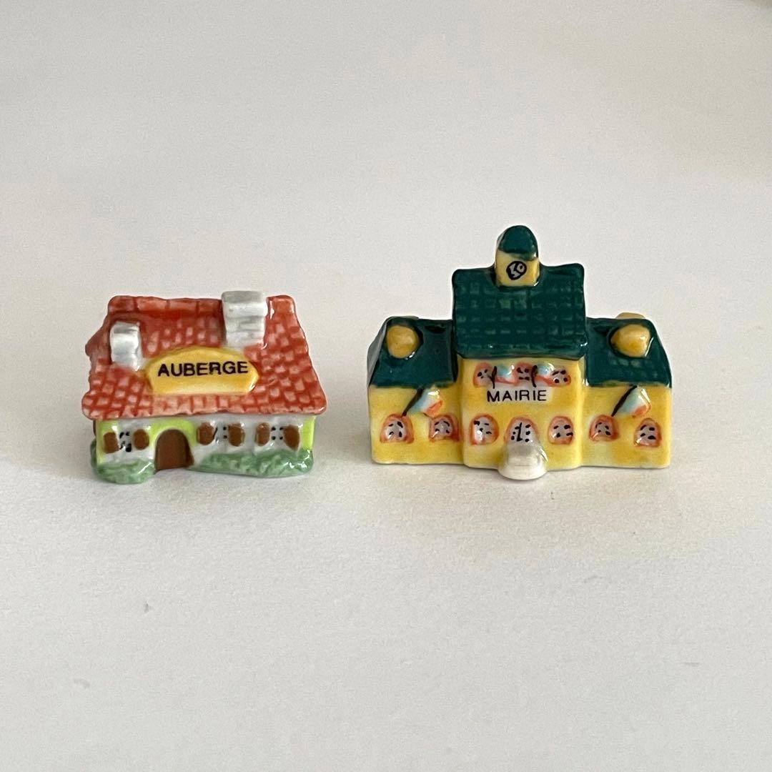 フランスの小さな村　希少品　美品　フェーブ　ヴィンテージ　フクロウとおまとめ