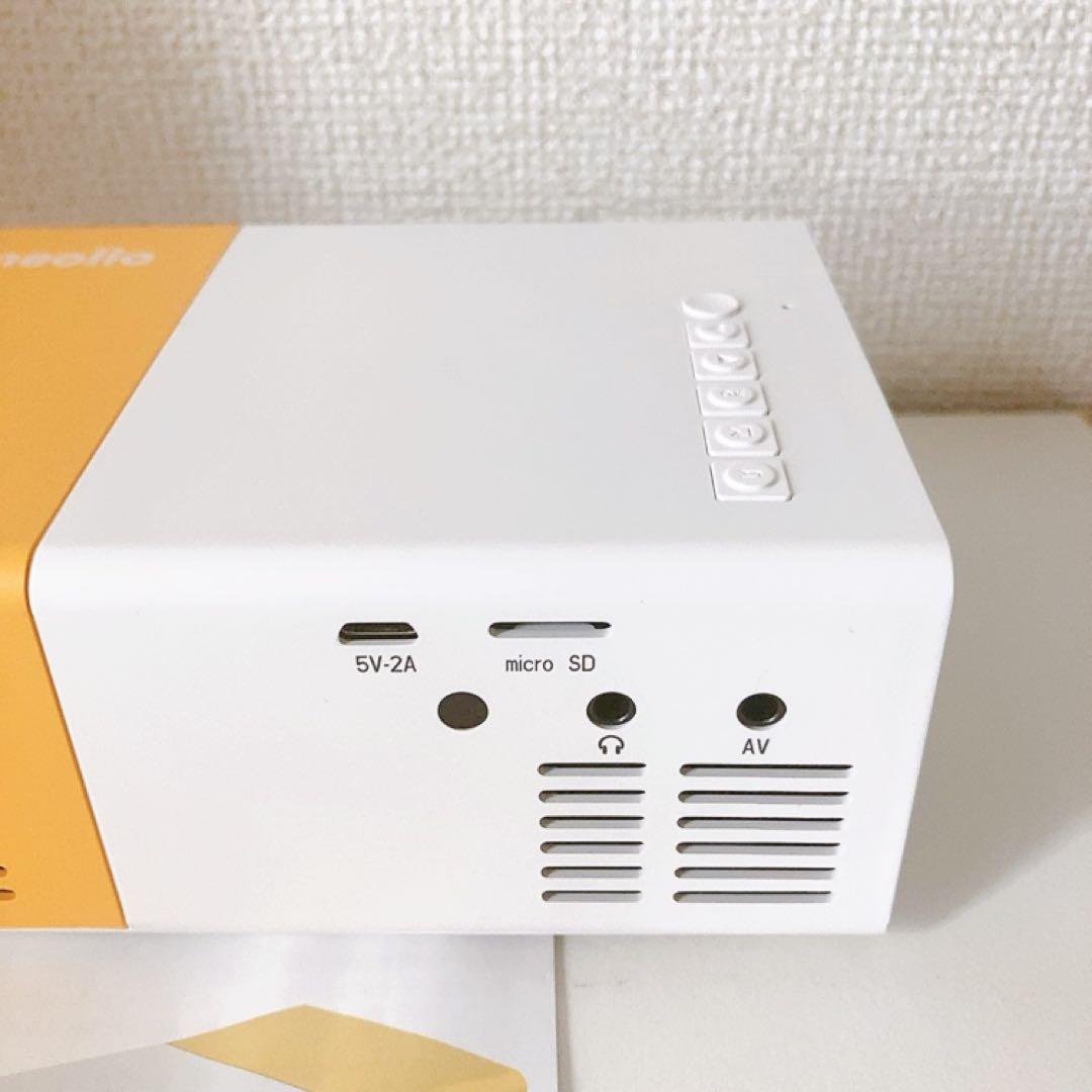 プロジェクター 小型 WiFi接続 5G/2.4G 家庭用 YG300 Pro