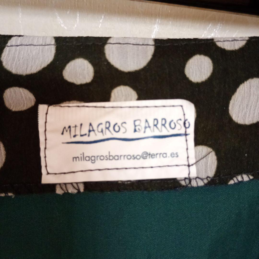 フラメンコ スカート 赤 水玉　スペイン製