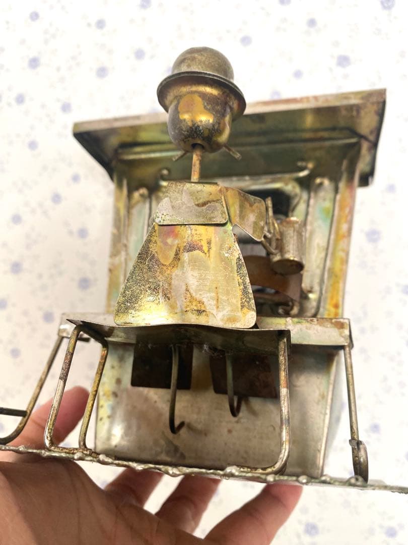 金属製ピアノオルゴール、ドイツ製、全て手作業です、非常に希少物品で