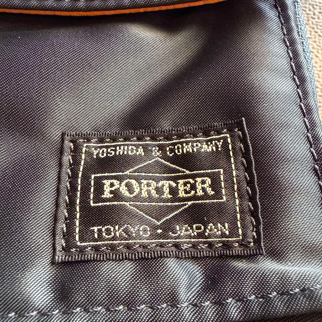 HEAD PORTER ネイビー タンカー　ショルダーバッグ