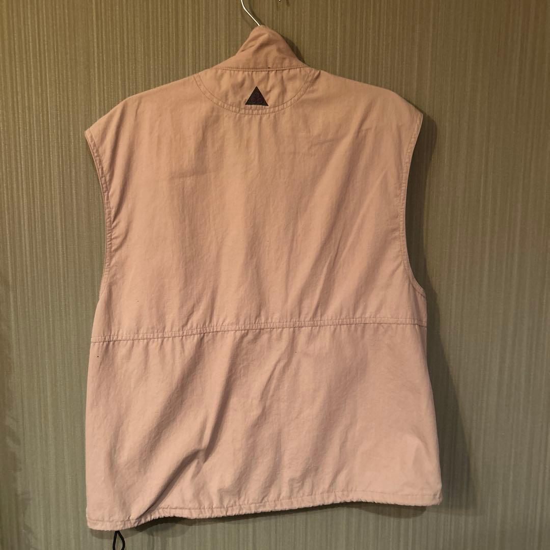 90s Nike ベージュ ベスト