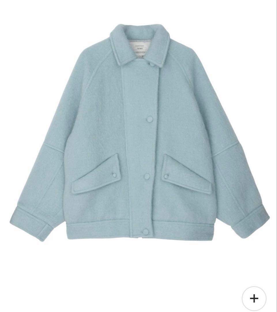 ジャケット・アウター UND MOHAIR SHAGGY FLIGHT JACKET