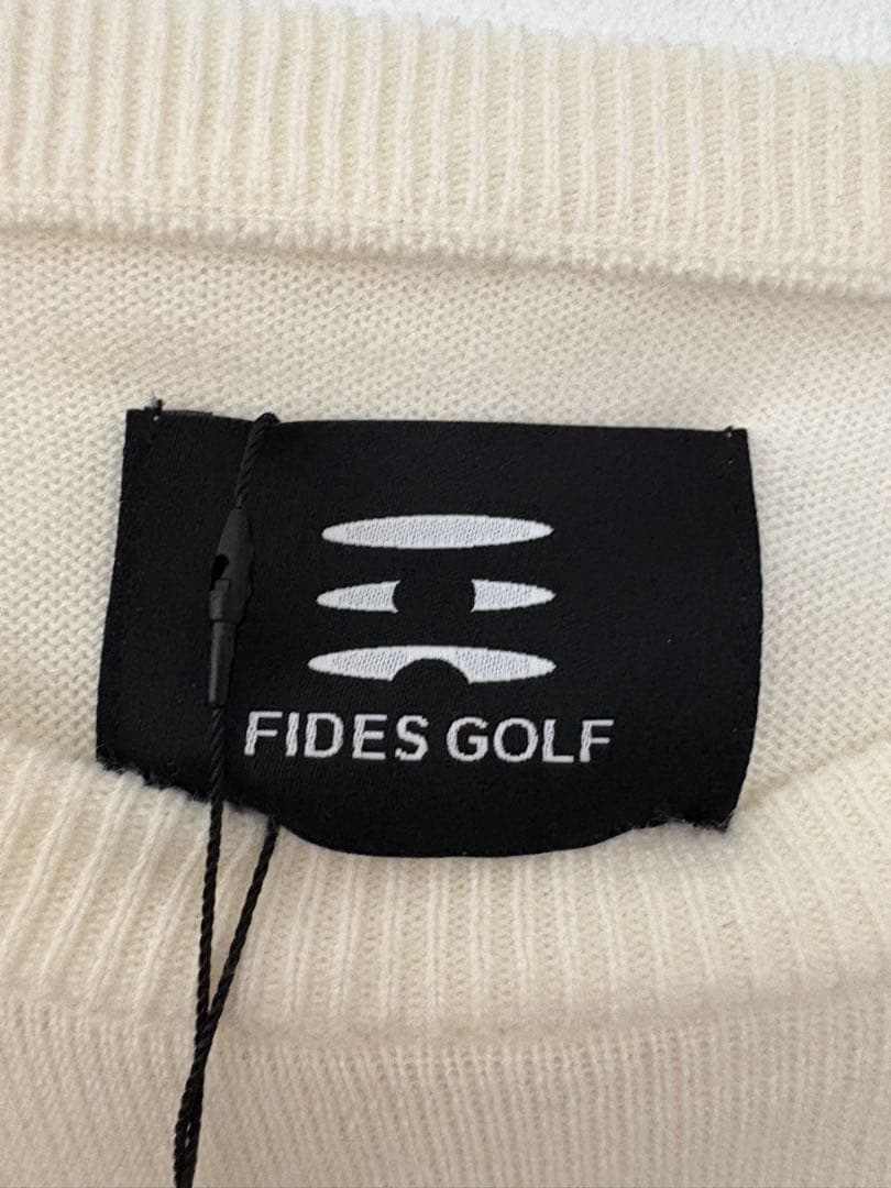 FIDES GOLF ロゴ入り ニットセーター　新品タグ付き