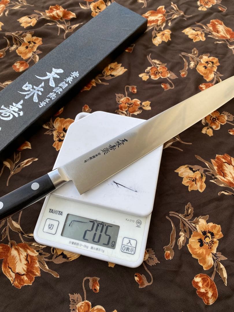 「 天味寿楽 」柳刃330mm 筋引 330mm 銀紙3号