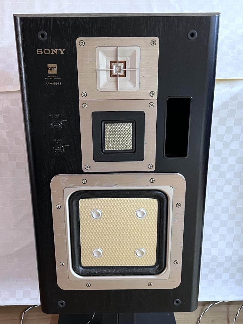 SONY APM-66ES 平面スピーカー アルミハニカム振動板 名機 極上美品