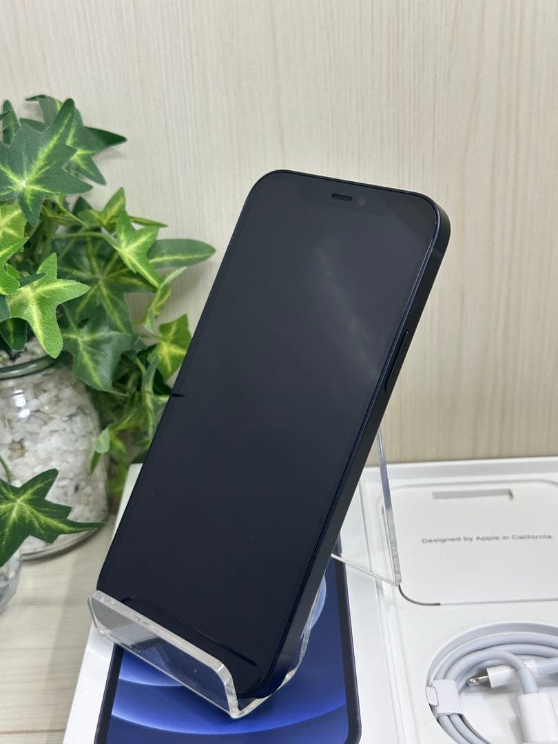 ✅【美品】【100％】⭐️iPhone 12 ブラック 128GB❣️SIMフリー