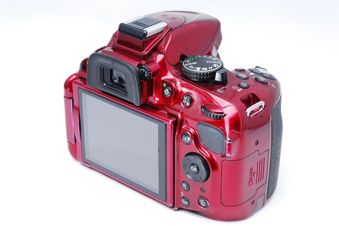 ♥ Nikon D5200 ♥スマホ転送♥希少色レッド♥ニコン♥