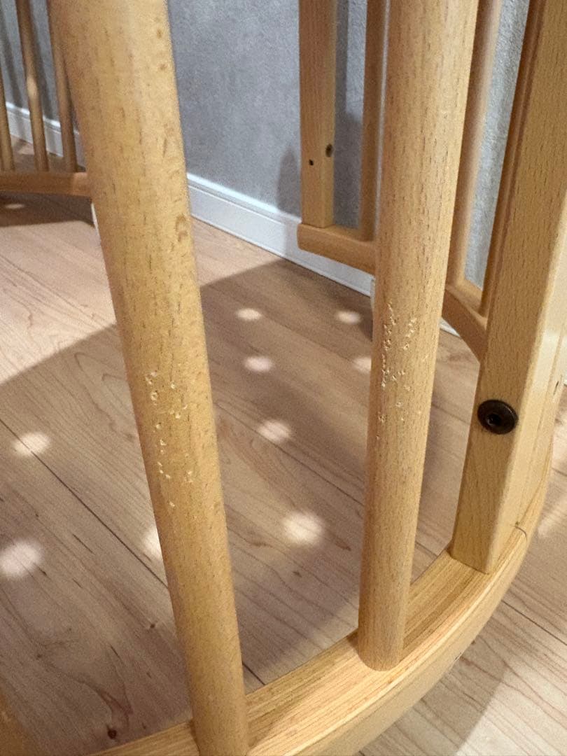 パトリック　STOKKE ストッケ　スリーピー　楕円形ベビーベッド