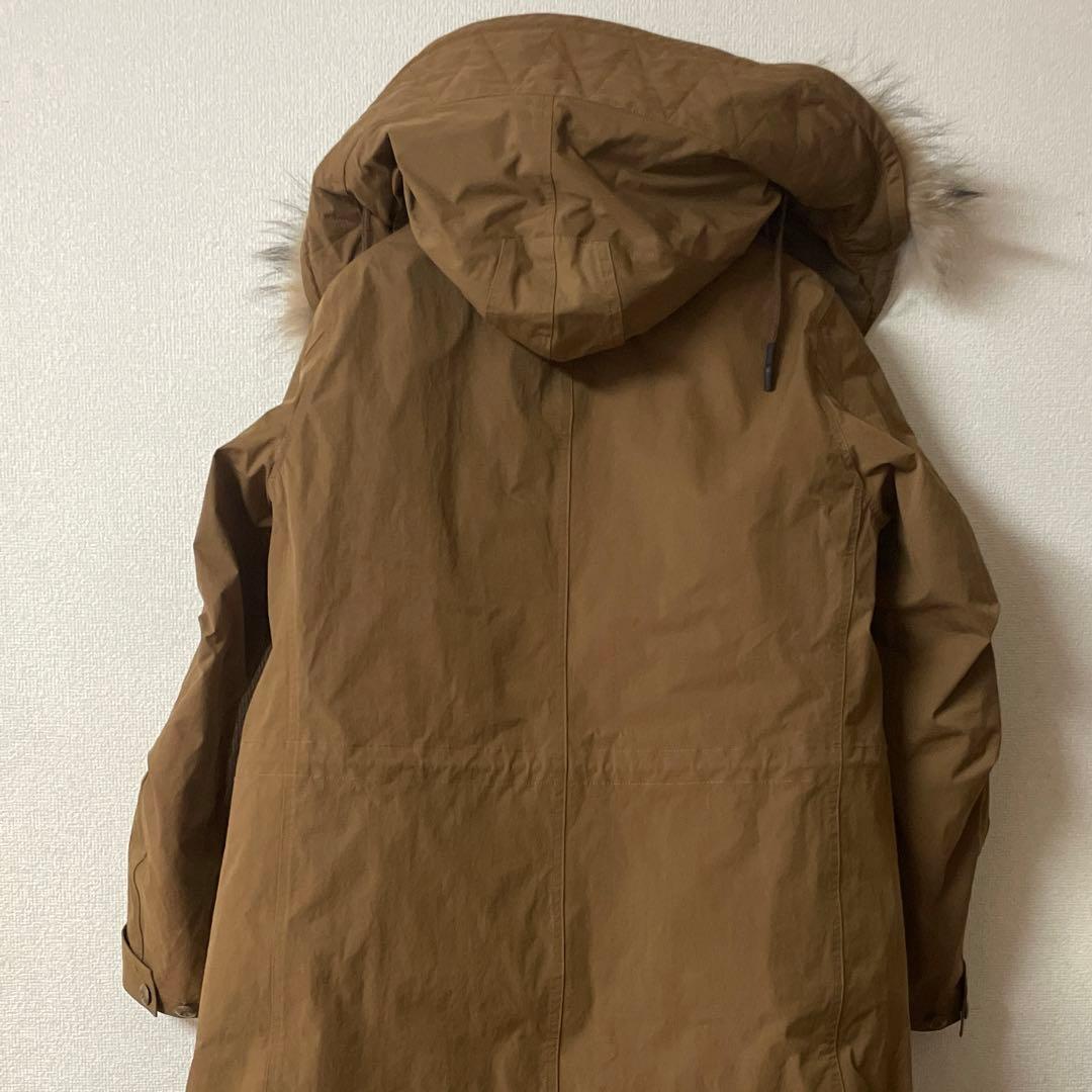 試着のみ・junhashimoto 4WAY ラップモッズコート レザー