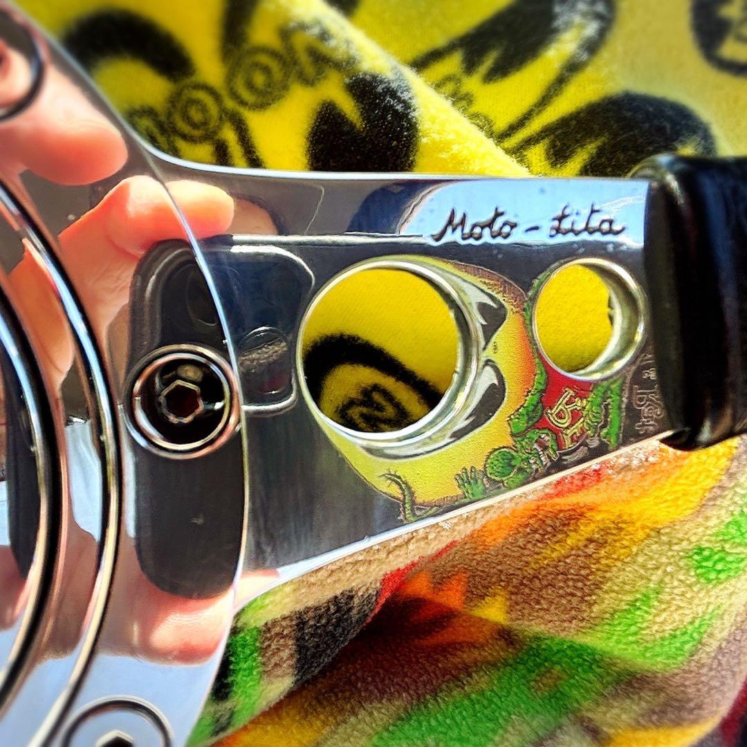 Moto-tita ステアリング ボイドホーンボタン