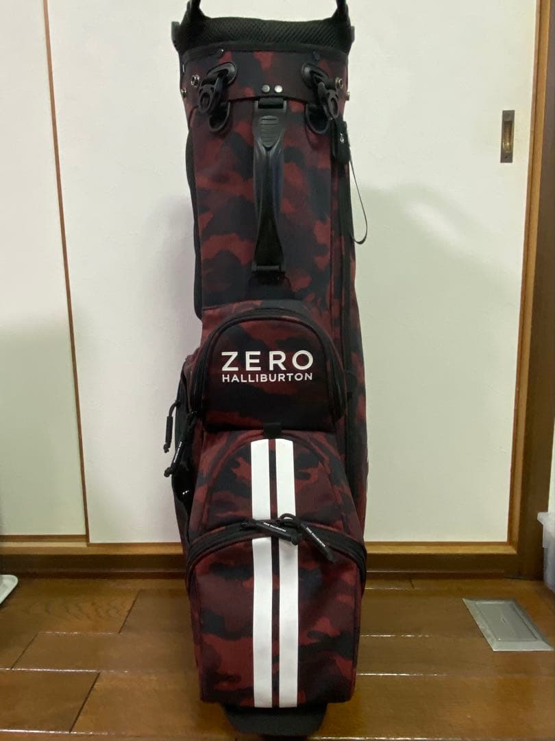 ◽️ ZERO HALLIBURTON キャディバッグ レッドカモ