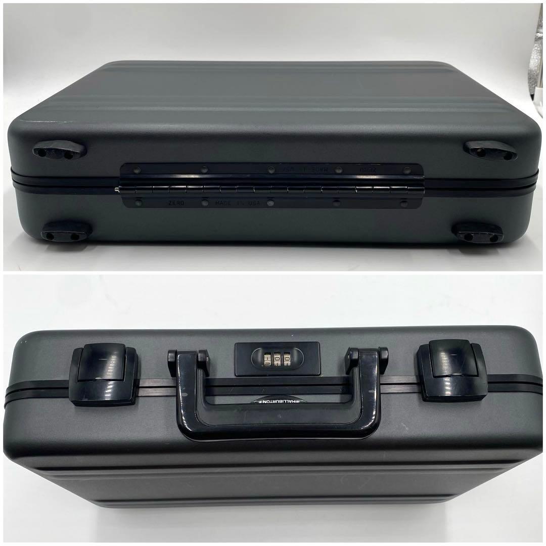 ゼロハリバートン アタッシュケース ビジネスバッグ ブリーフ 2way ガンメタ