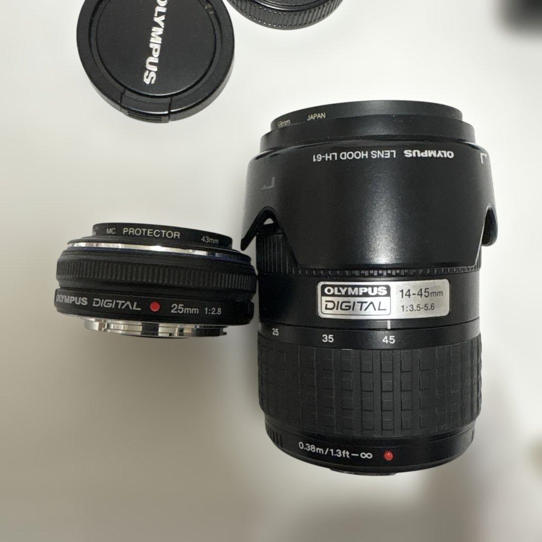 t*k様 【動作品】OLYMPUS E-500 一眼レフ セット