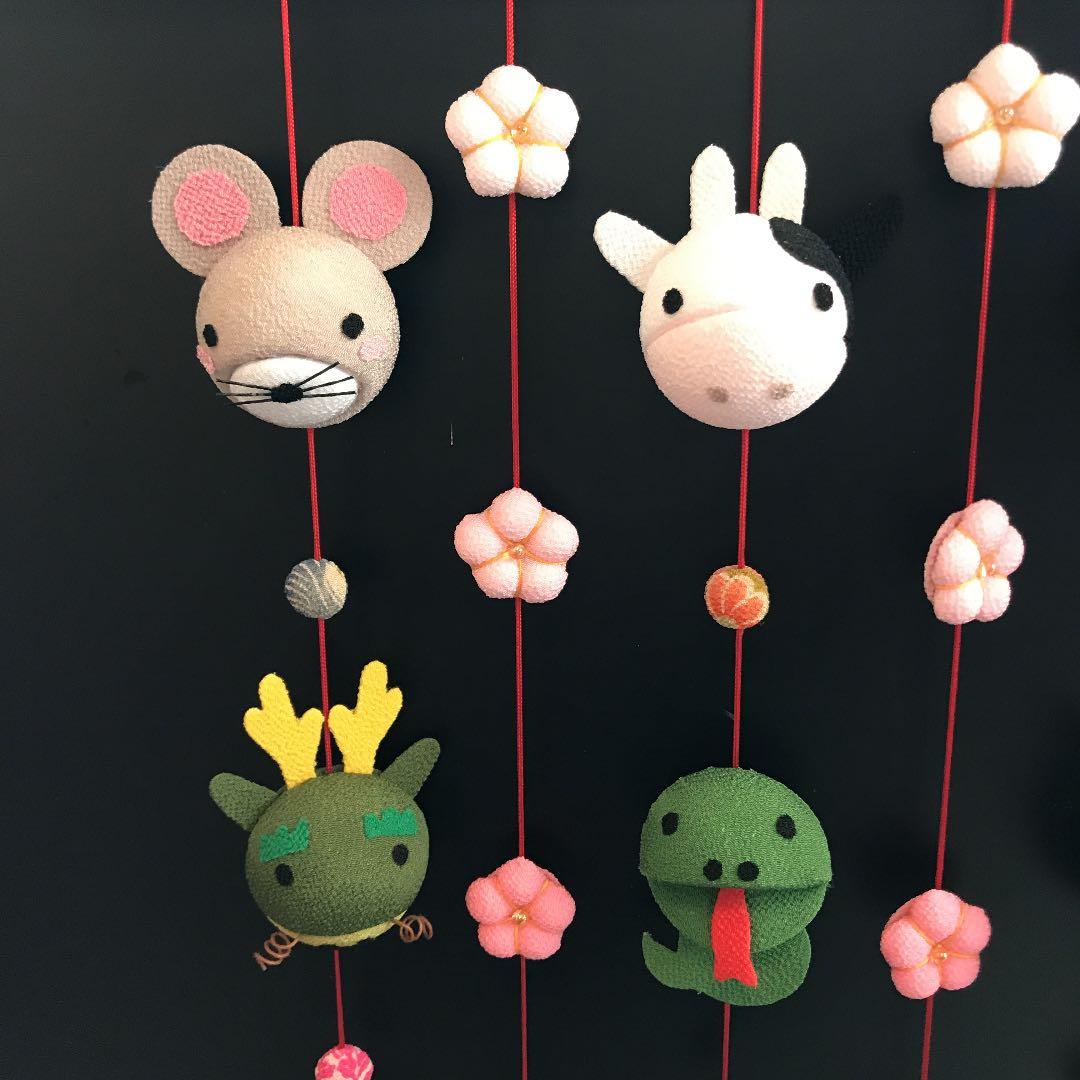 ハンドメイド 干支の壁掛け