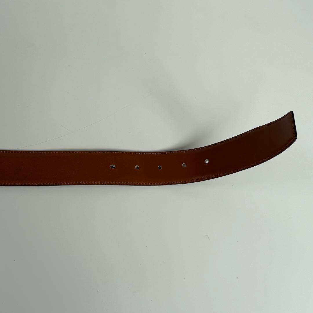 CELINE セリーヌ 馬車 ベルト レザー ブラック C546