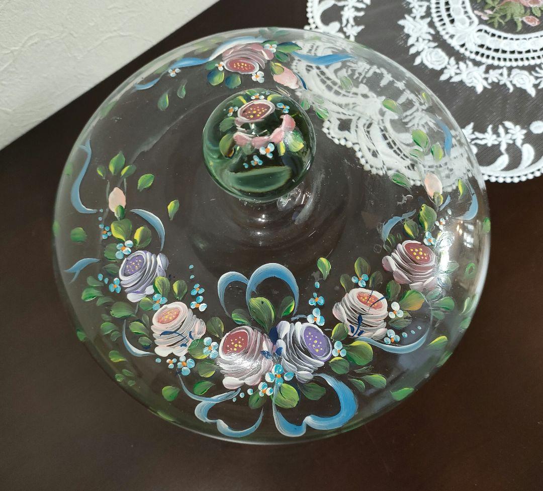 8045:アンティーク・イマン好き!いにしえ✨米国からのゲスト♡硝子ケーキドーム