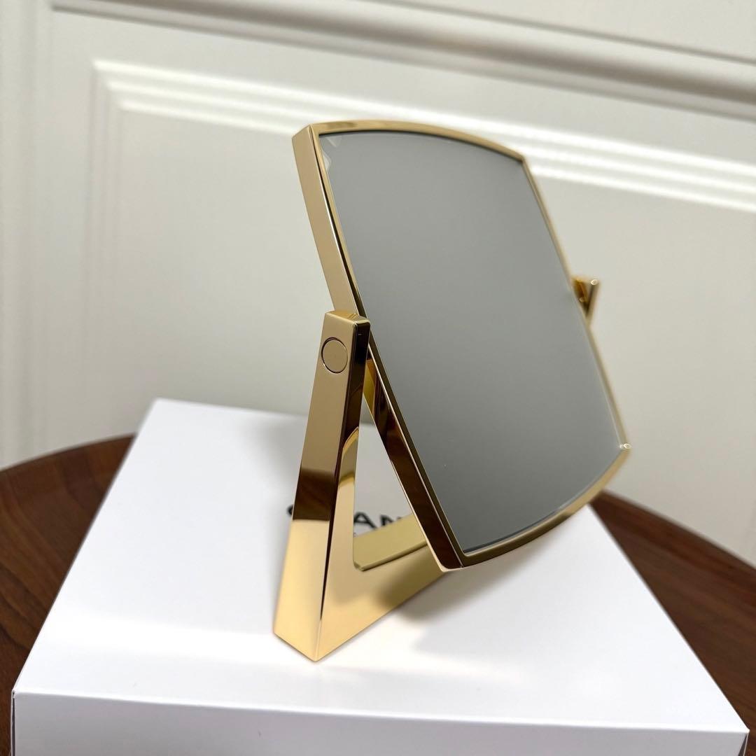 シャネル　ノベルティ　スタンドミラー　両面ミラー