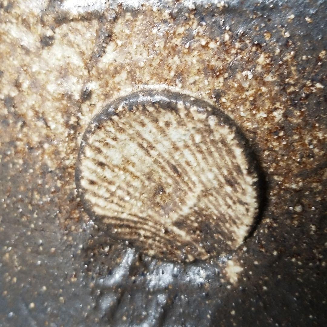 信楽焼 傘立て 貝殻模様 高さ４７cm