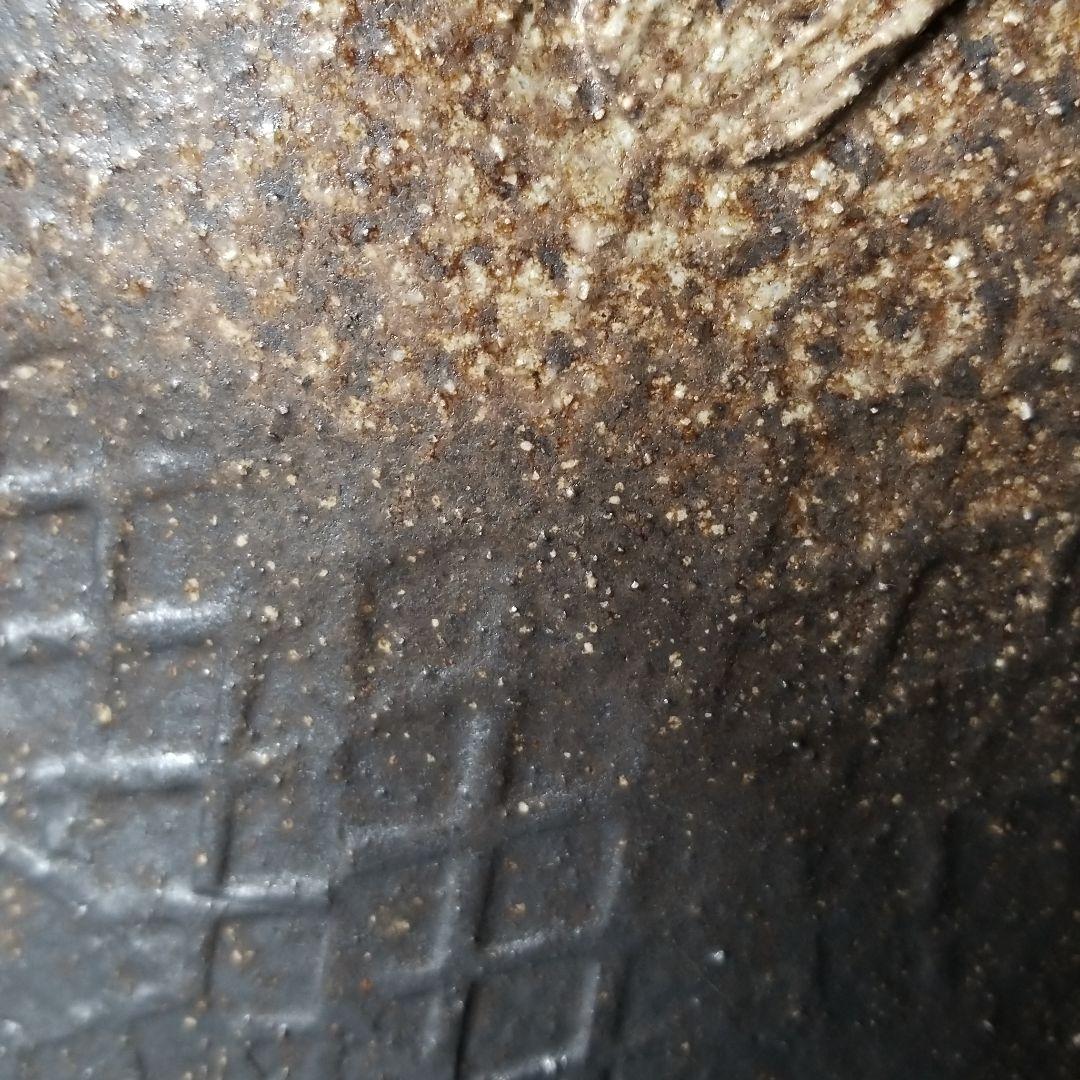 信楽焼 傘立て 貝殻模様 高さ４７cm