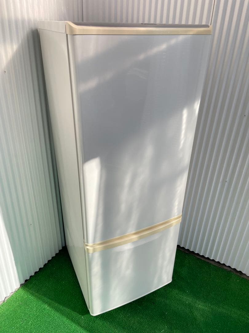 908 パナソニック ホワイト 大きめ2ドア冷蔵庫 168L 一人暮らし 単身