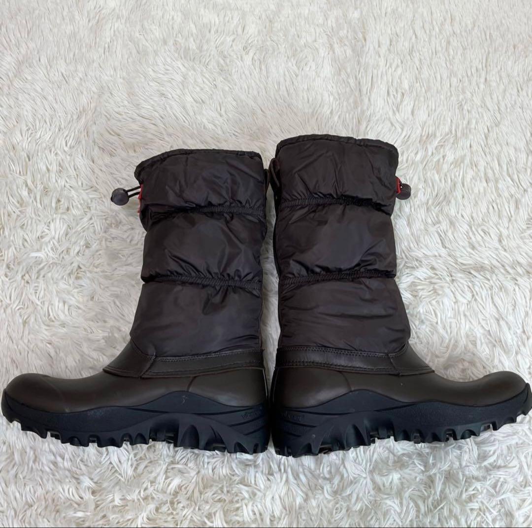 HUNTER スノーブーツ ロングブーツブラウン 39 25cm UK6
