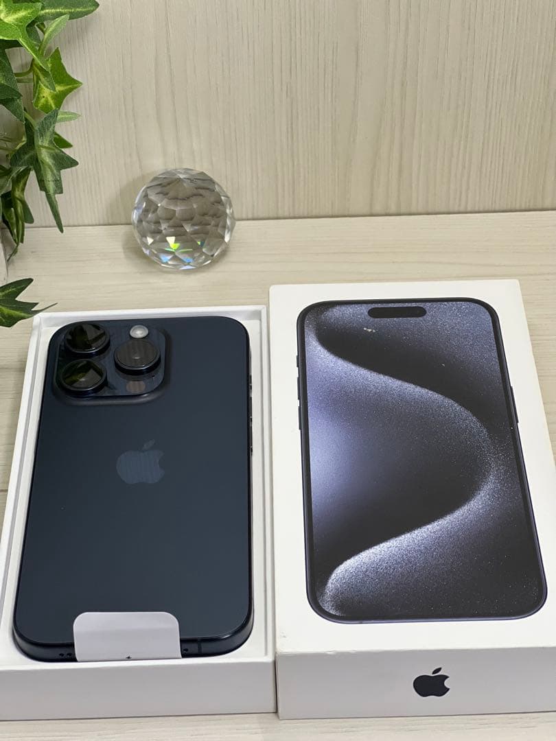 ✅✨未使用近い・100％✨iPhone 15pro 128GB❣️充電3回