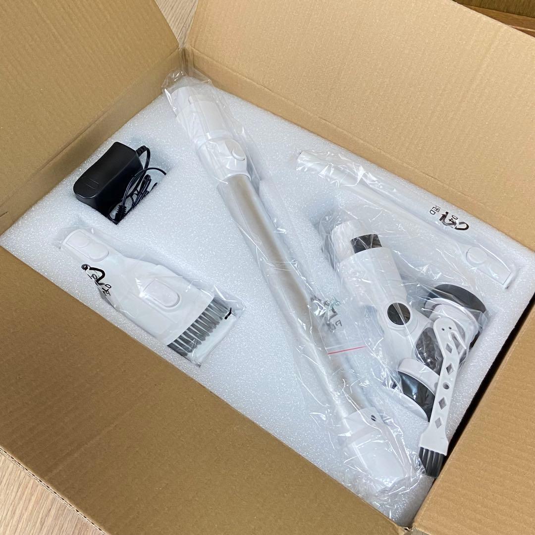 【新品未使用】2in1充電スタンド付 75Kpa コードレス掃除機