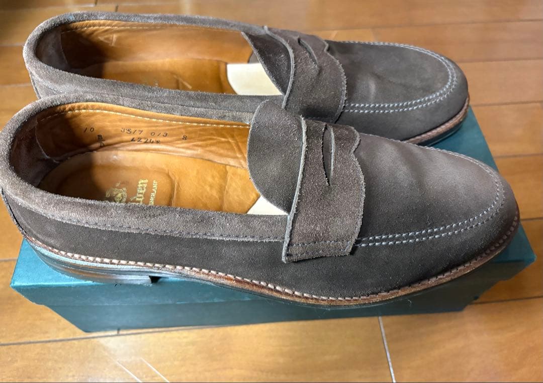 オールデン ALDEN 10D 極美品 ペニーローファー アンライニング