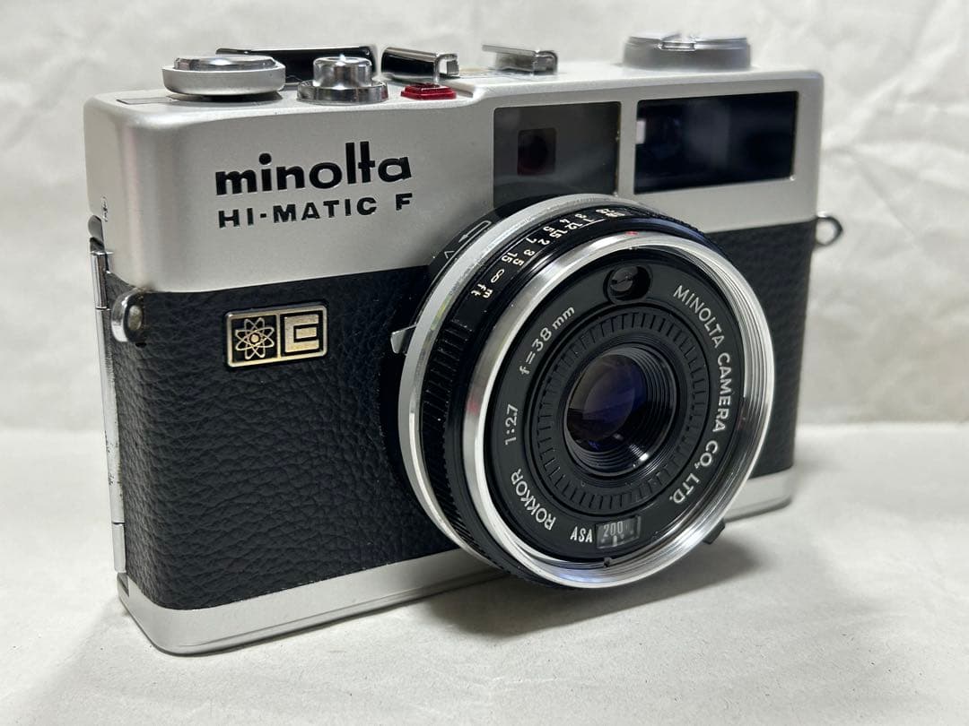 【使える!モルトOK】Minolta Hi-Matic F 美品！動作確認済み！