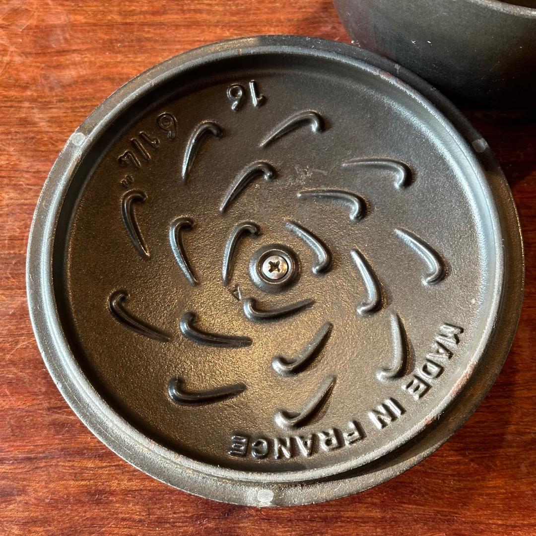 STAUB ストウブ ラ ココット de GOHAN ブラック M 16cm